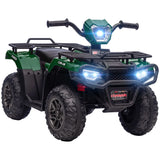 12V Kids Electric Quad Bike | LED Headlights, Music & USB Port Ride-On Ages 3–5