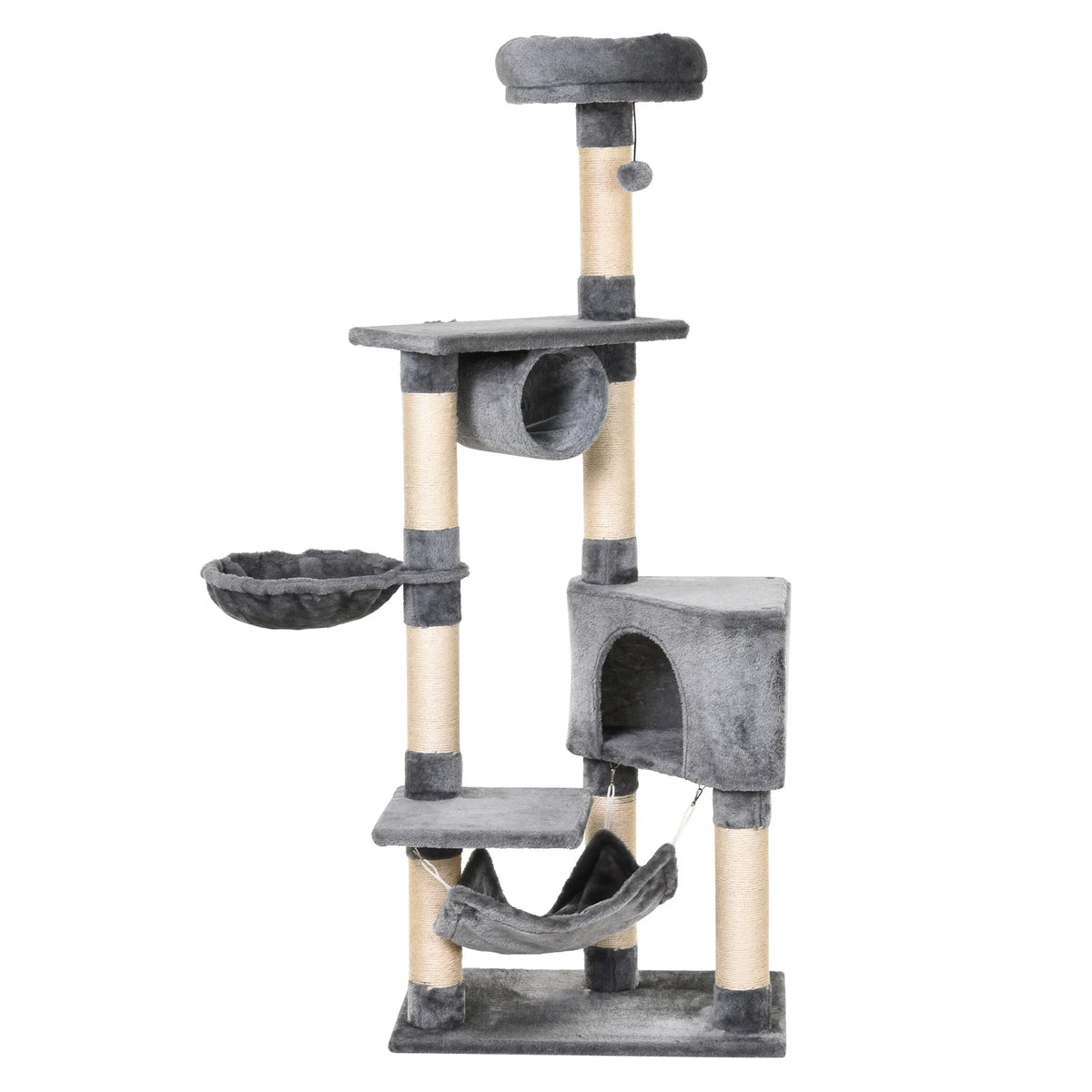 150CM Cat Tree Tower Kittens Activity Stand House Scratching Posts