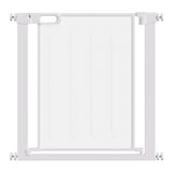 Pressure Fit Safety Gate for Stairs Doorways and Hallways with Auto Close and Single Hand Operation for Pets and Dogs