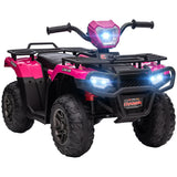 12V Kids Electric Quad Bike | LED Headlights, Music & USB Port Ride-On Ages 3–5