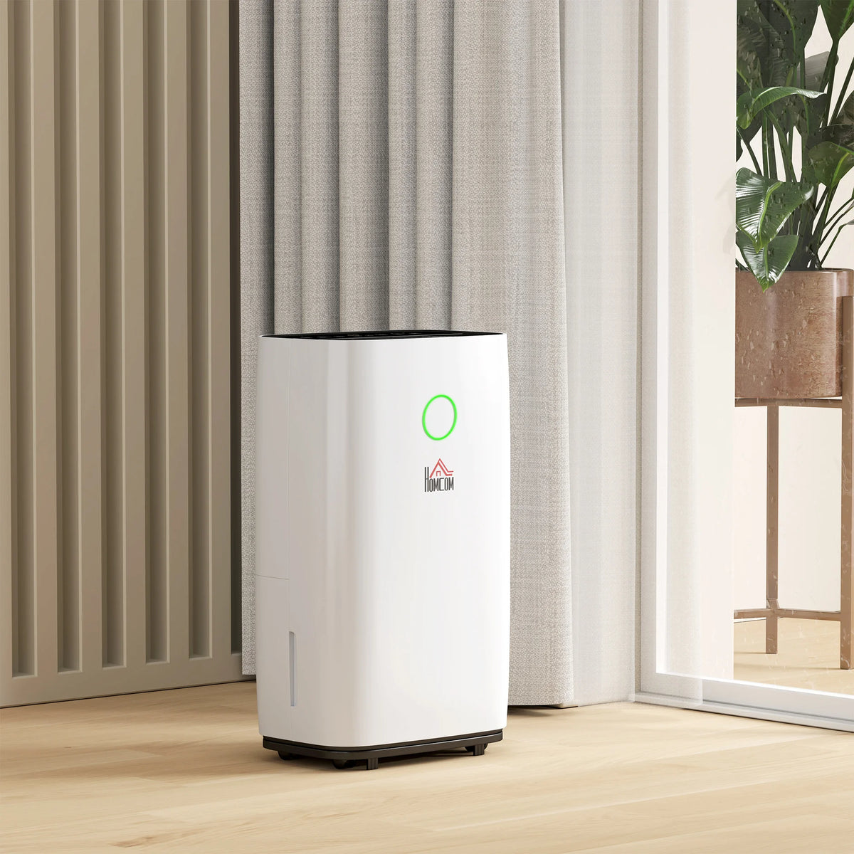 Portable Dehumidifier 20L per Day for 16-20m2 Rooms with 2 Speeds 3 Modes LED Panel and Sleep Mode