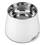 Elevated Stainless Steel Dog Bowl Non-Slip Spill Proof Dishwasher Safe 16.5x16.5x18cm for Large Dogs