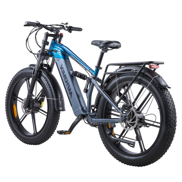 K03 Urban Commuter Electric Bike with 26 x 4.0 Inch Fat Tyres, 48V 20Ah Battery and LCD Display