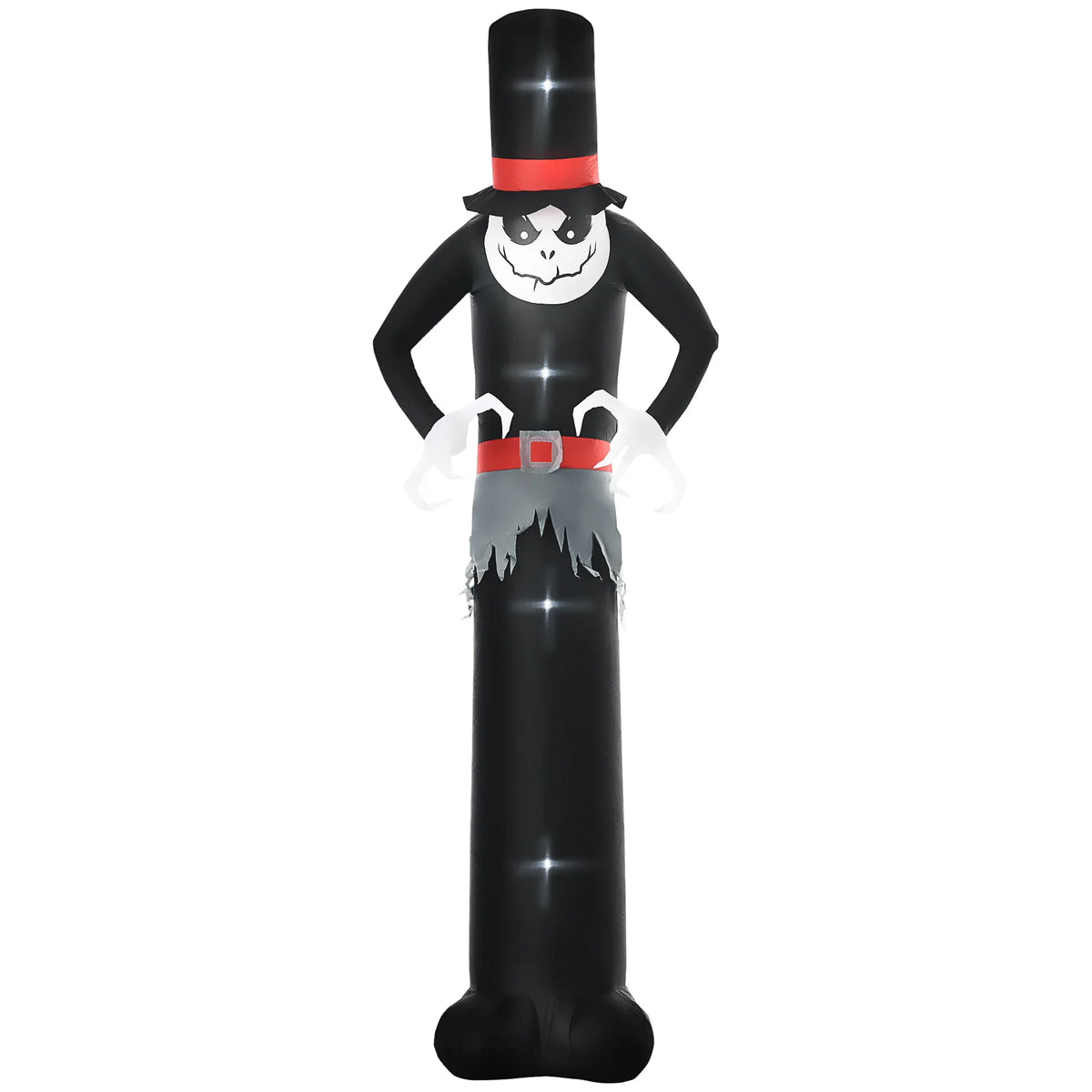 10' Inflatable Halloween Ghost Outdoor Decoration with LED Light