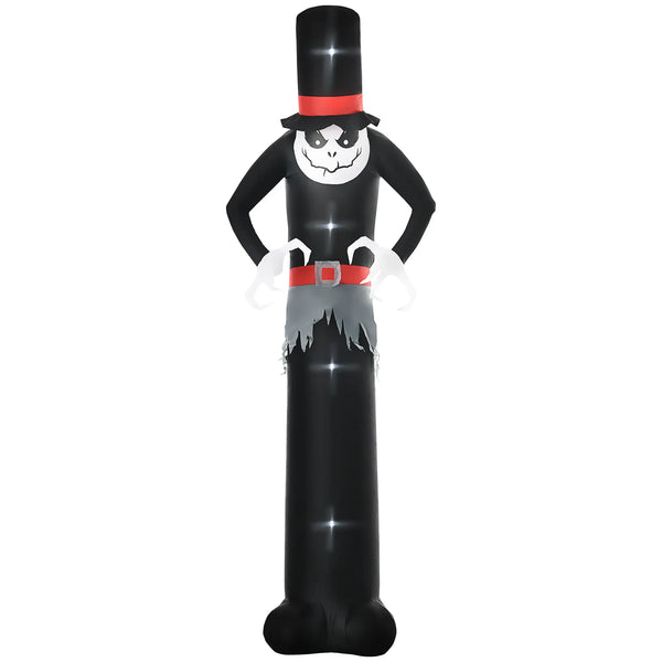 10' Inflatable Halloween Ghost Outdoor Decoration with LED Light