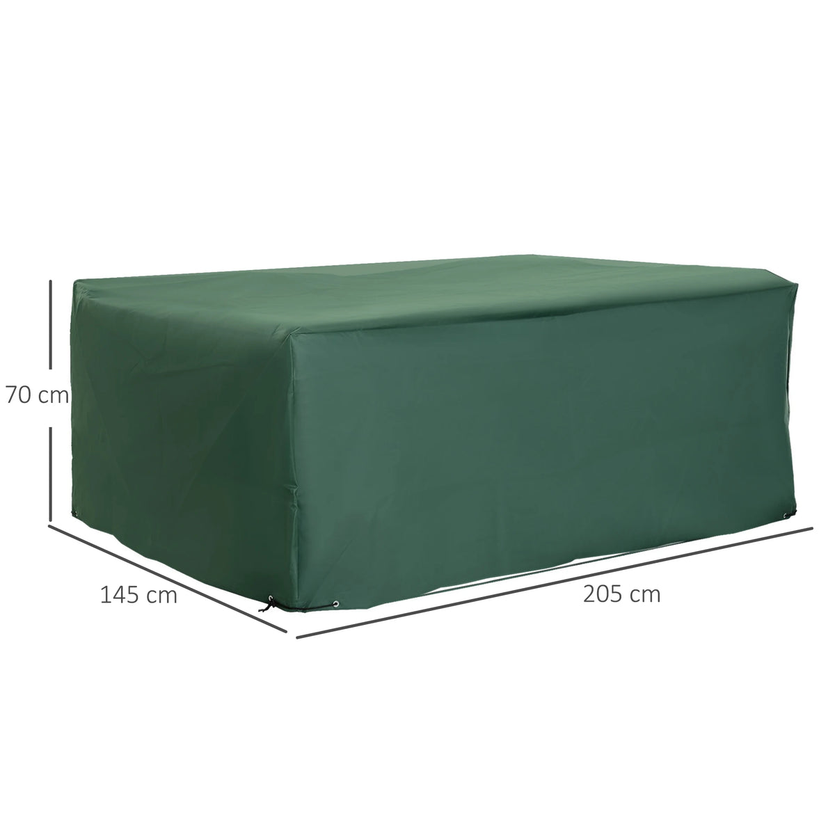 4 Sizes Protective Furniture Cover for Garden Wicker Rattan Furniture, Protection from UV, Rain and Birds