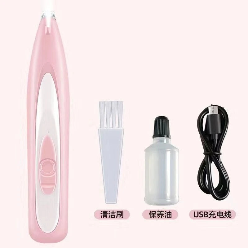 Professional Cordless Dog Grooming Clipper | LED Light, LCD Display & 18mm Wide Blade