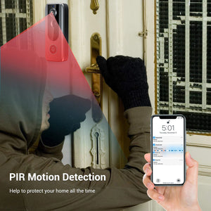 Tuya Doorbell with Camera Wireless Bundle Video Doorbell Wifi HD 1080P Outdoor Phone Door Bell Camera Security Video Intercom IR