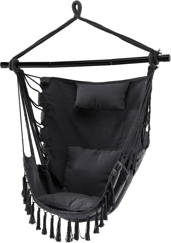 Hammock Swing Chair Multiple Colours and Sizes Available for Living Room Garden Patio