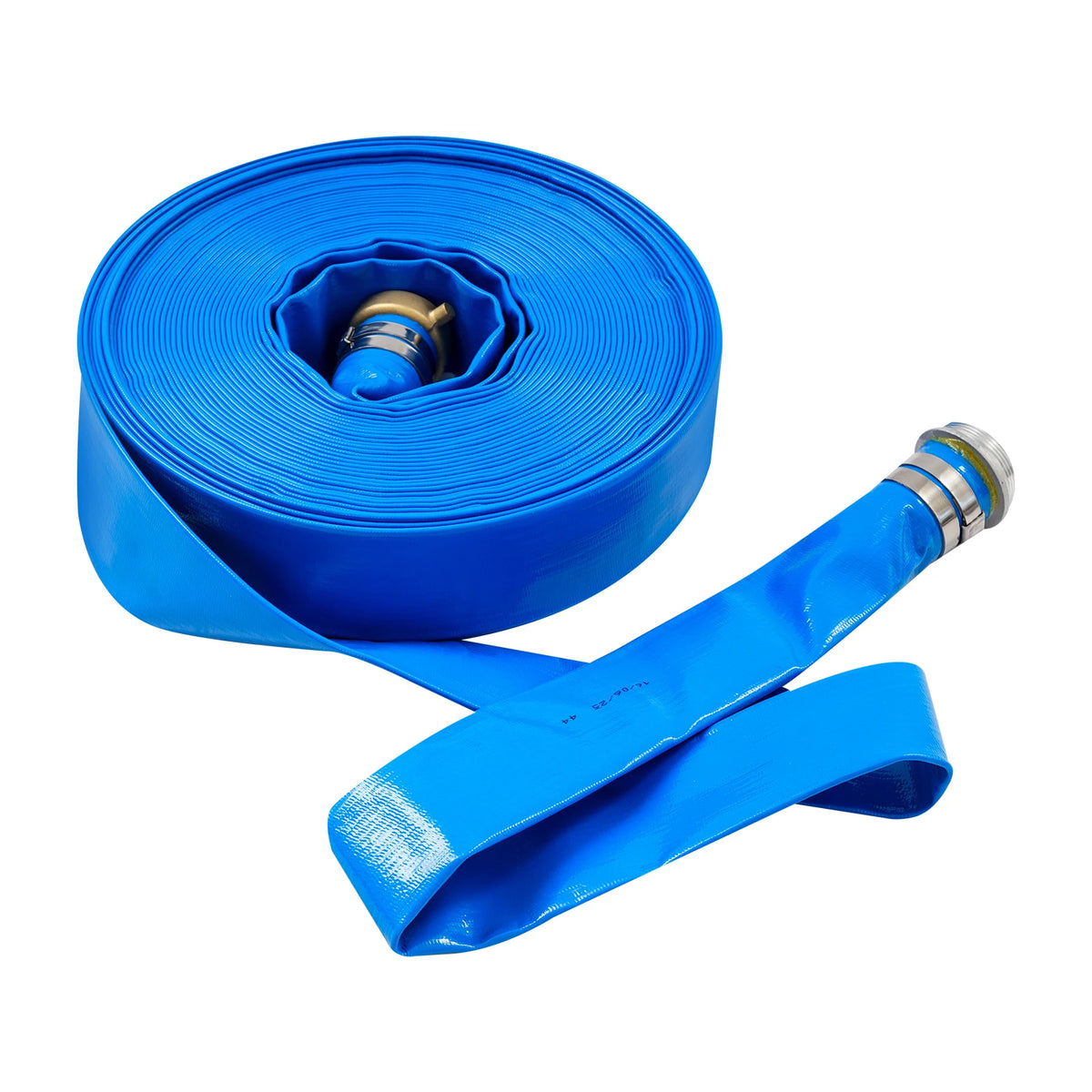 30.48m/100ft Lay Flat Water Discharge Hose, Water Pump Drain Hose for Agricultural Irrigation, Landscaping