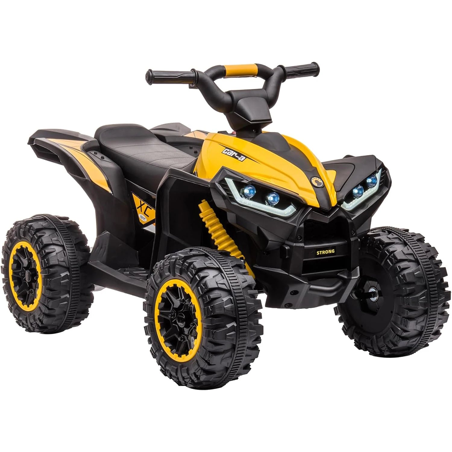 12V Kids Electric Quad Bike | Ride-On ATV with Remote Control & LED Headlights