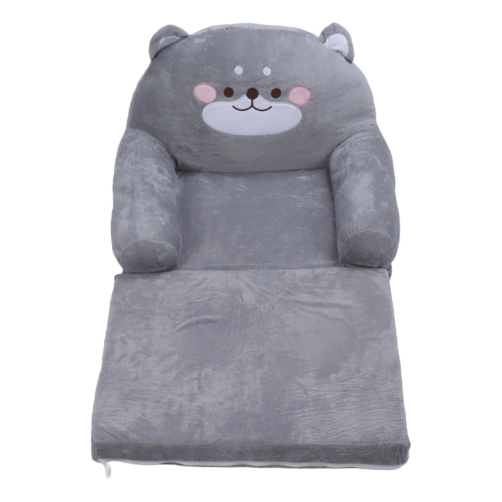 Kids Sofa Chair Soft Toddler Seat Cartoon Dog Design Foldable Comfort Chair