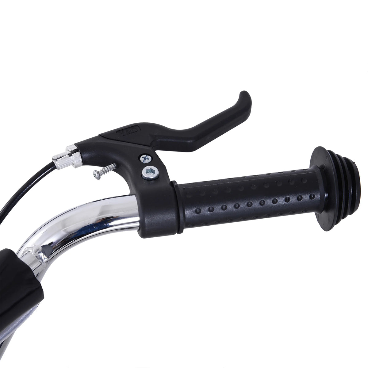 Teen Scooter Adjustable Height Dual Brakes Rubber Wheels Kickstand
