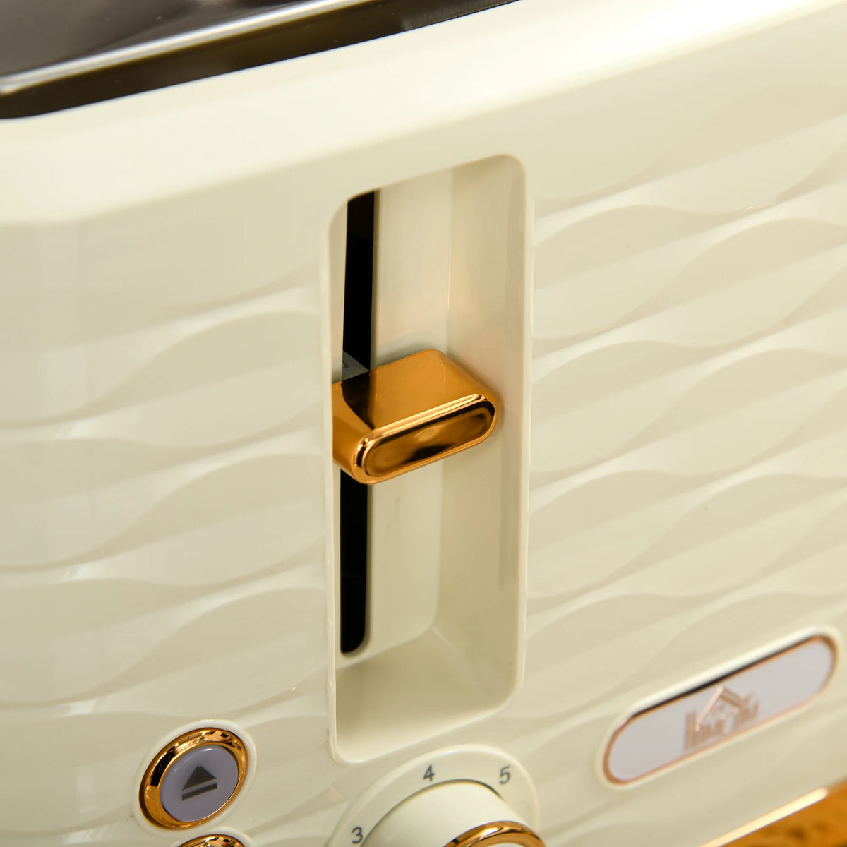 Kettle and Toaster Set, 1.7L Kettle & 4 Slice Toaster with Browning Control