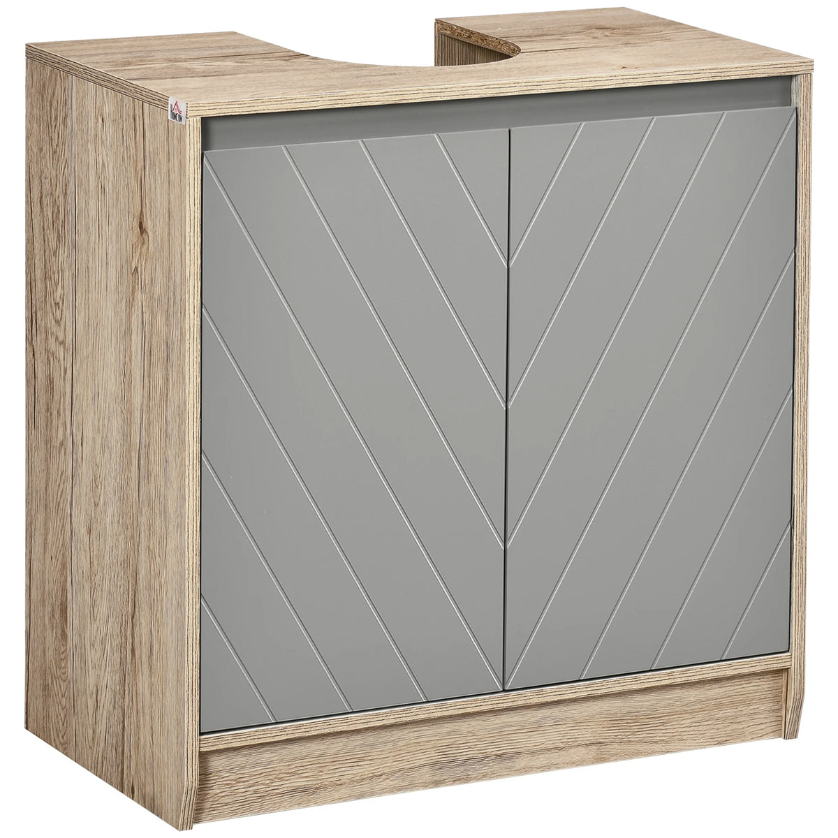 Under-Sink Storage Cabinet with Adjustable Shelf, 2 Doors