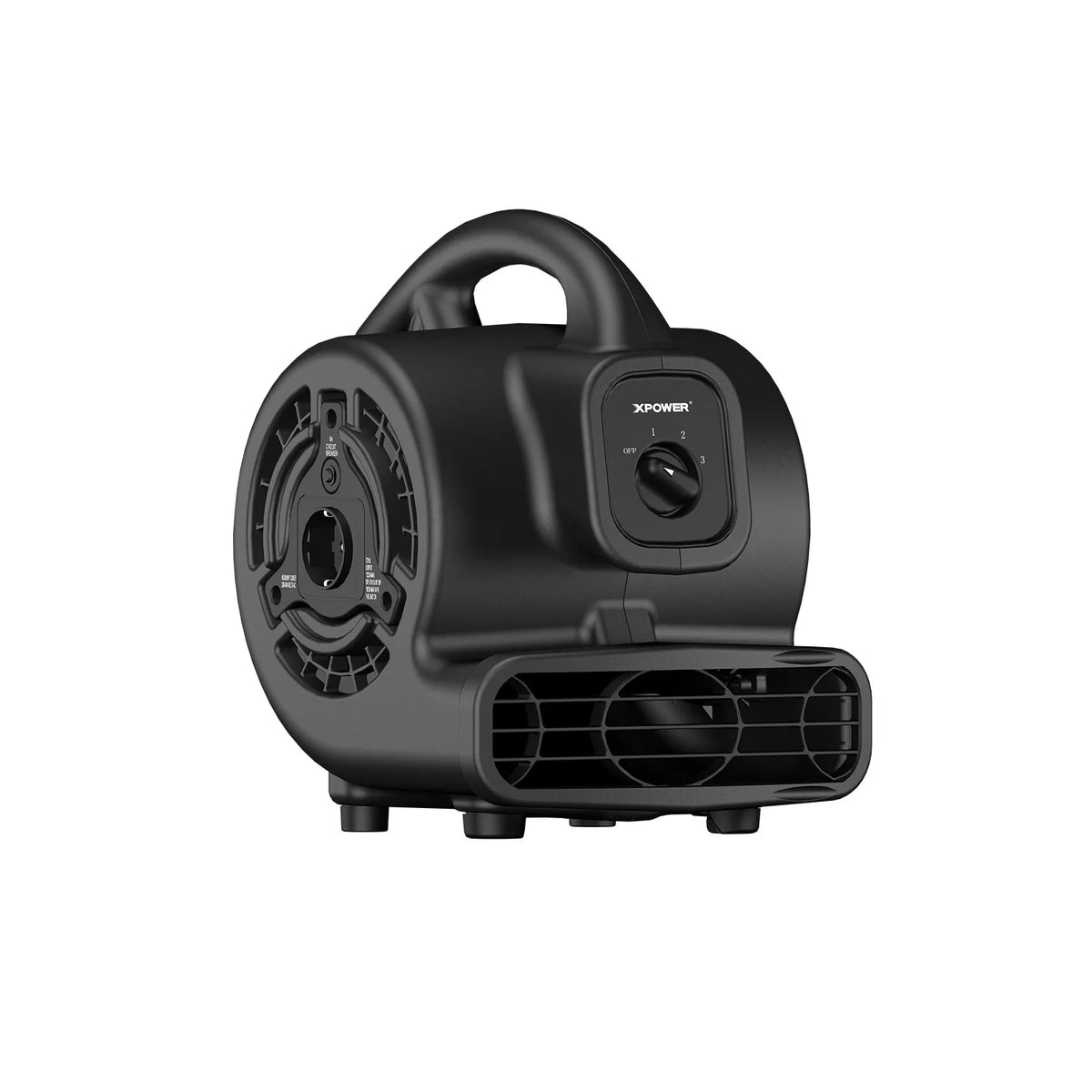 P-80A Centrifugal Air Mover, Stackable Carpet Dryer and Floor Blower Fan