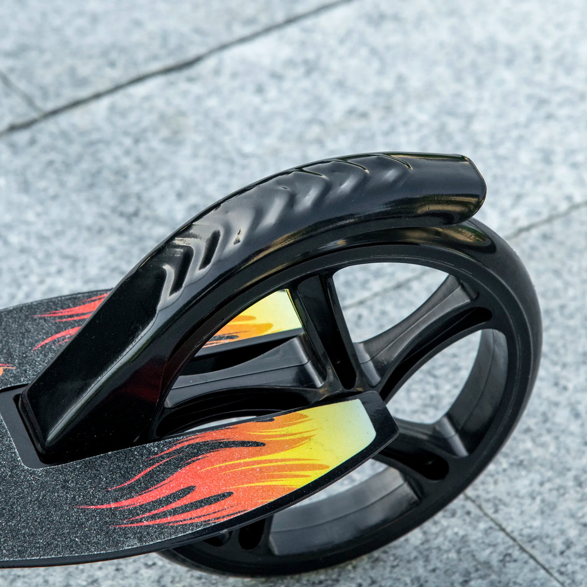 Foldable Kick Scooter for Kids w/ Adjustable Height, Brake, Big Wheels