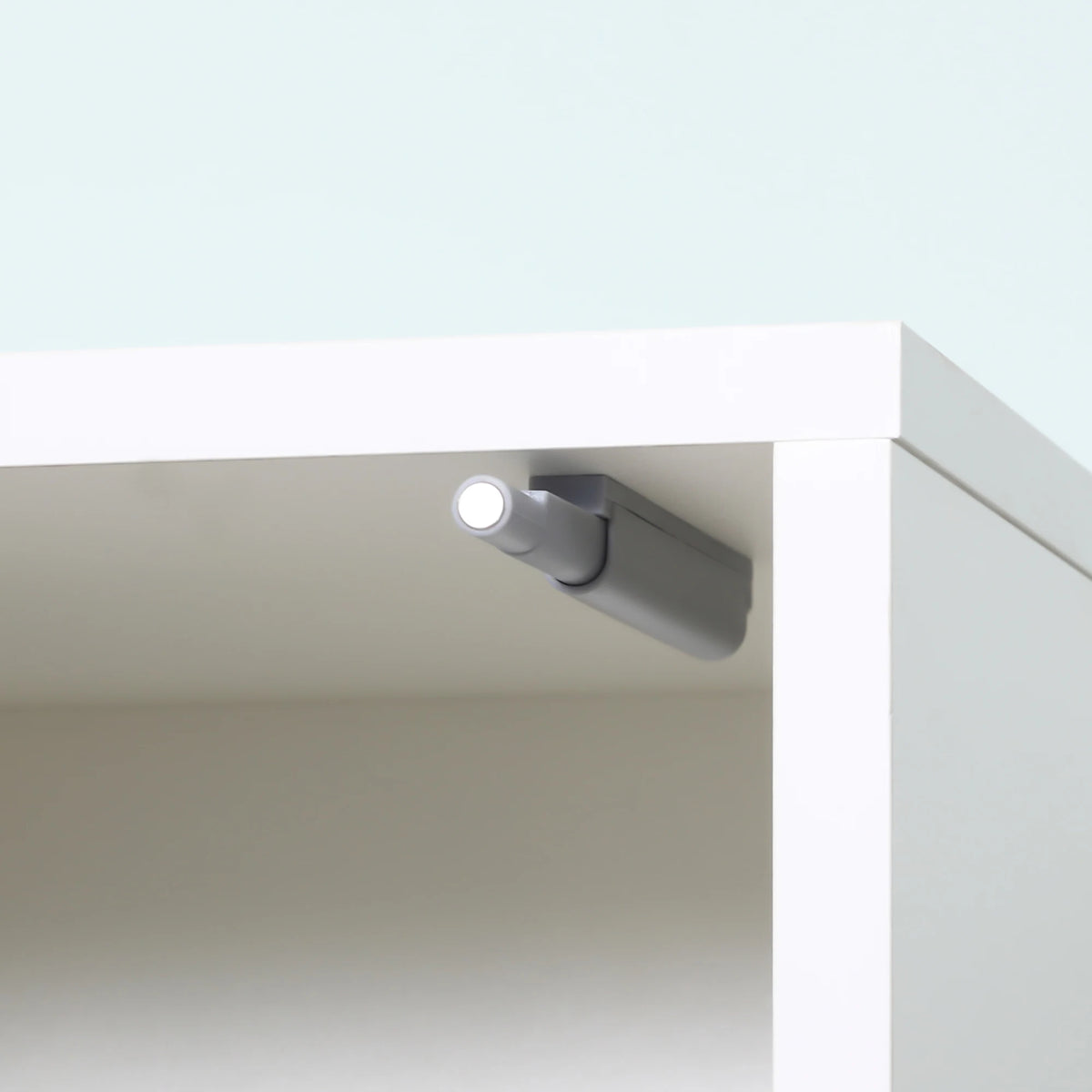 Tall Mirrored Bathroom Cabinet with Adjustable Shelves, Slim Tallboy Unit, 32 x 28 x 162 cm, White