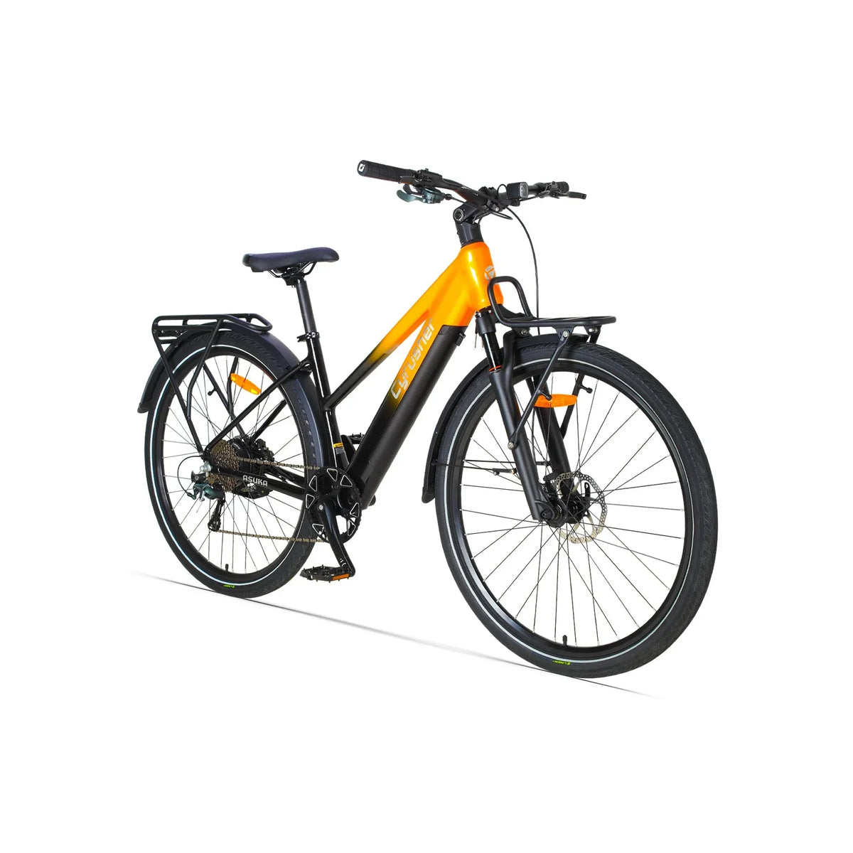 Asuka 28 Inch City Commuter Electric Bike with 250W Motor and 36V 14Ah Battery