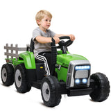 Kids Electric Ride-On Tractor with Detachable Trailer | 12V Remote Control Ages 3–6