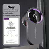 Dinrgo Electric Lint Remover & Fabric Shaver | LED Display USB Rechargeable Clothes Defuzzer