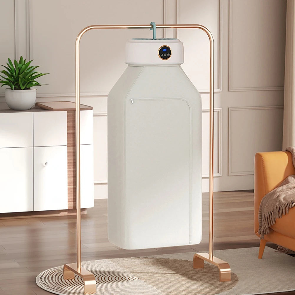 Portable Foldable Electric Clothes Dryer with Timer