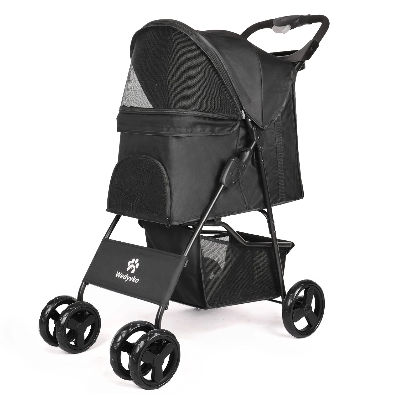 Outdoor Puppy Stroller Lightweight Folding Universal Wheels for Small Medium Dogs Cats Travel