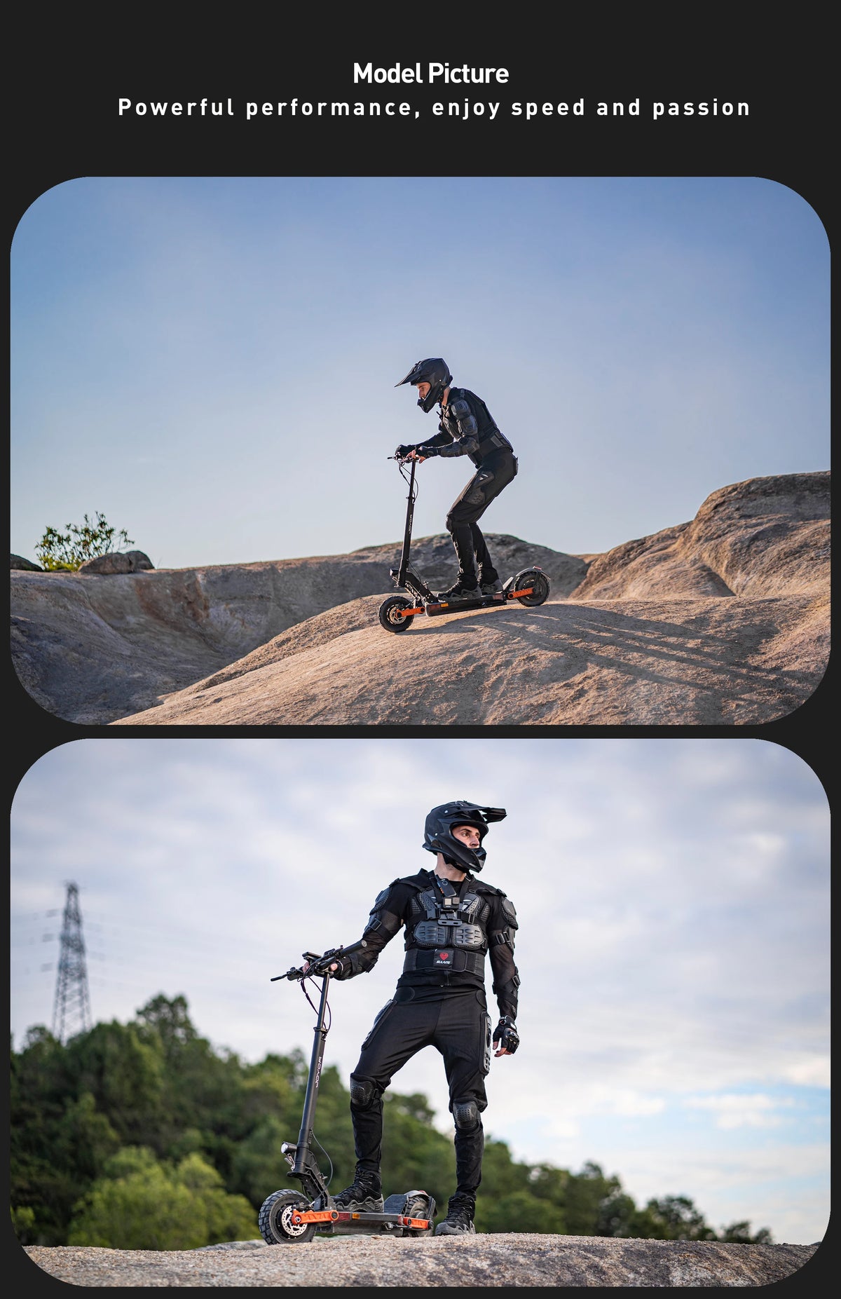 S5-Z Electric Scooter 600W with 48V 13Ah Battery, 10 Inch Off-Road Air Tyres and Turn Signals