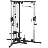 Multifunction Home Gym Machine with Pull Up Bar – 15 Position Adjustable Strength Training Equipment