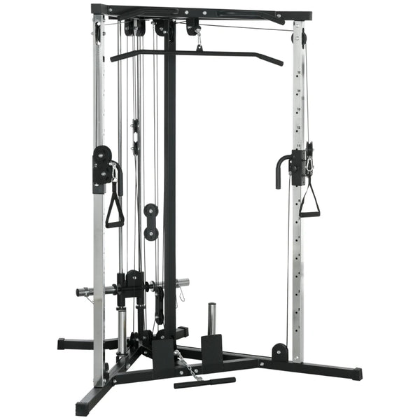 Multifunction Home Gym Machine with Pull Up Bar – 15 Position Adjustable Strength Training Equipment