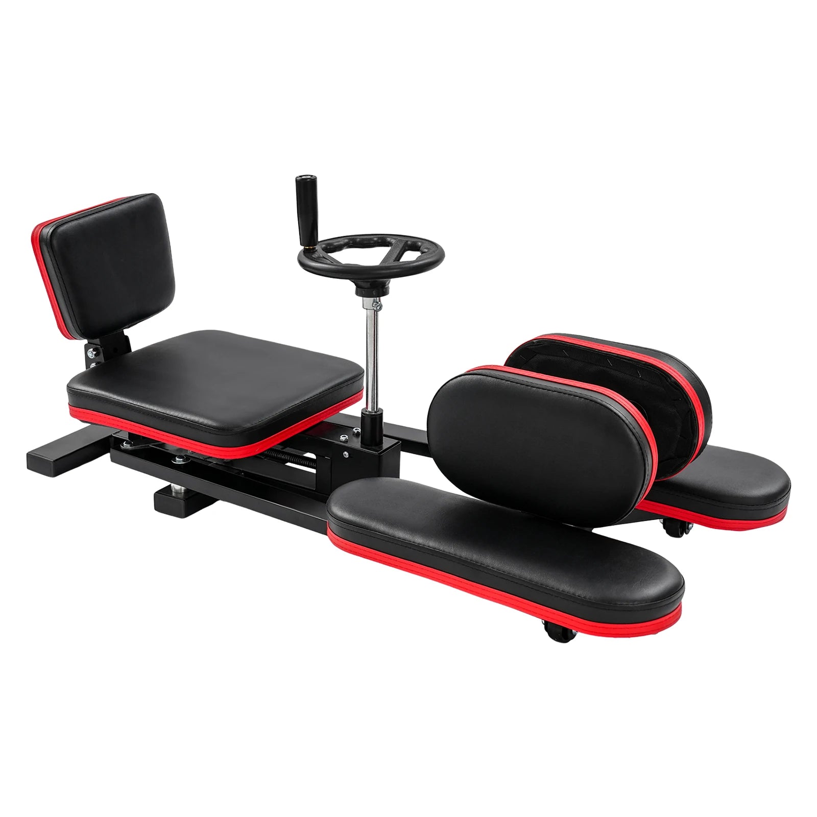 Heavy Duty Leg Stretcher Machine Steel Frame Splits Trainer for Home Gym Flexibility