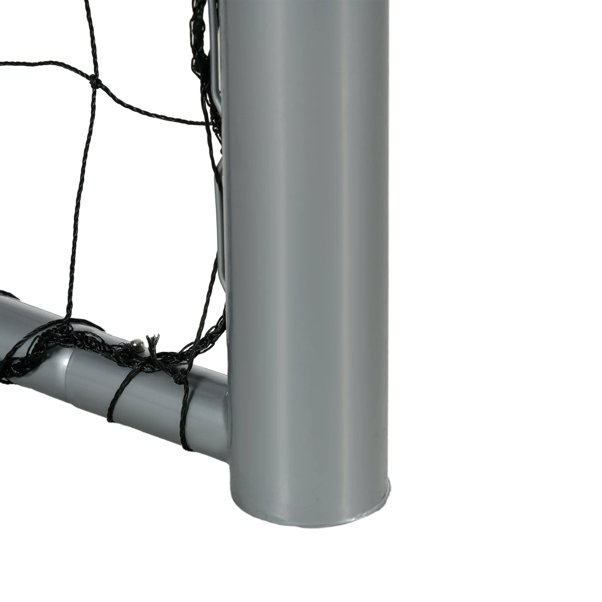 8ft x 5ft Football Goal with Steel Frame and Ground Stakes