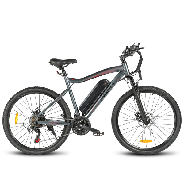 SY26-II 26 Inch Electric Mountain Bike with Aluminium Frame, 36V 13Ah Removable Battery and 21-Speed Gears