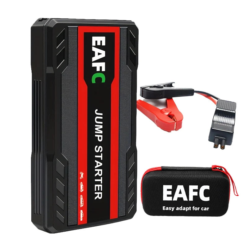 EAFC 600A Car Jump Starter & Power Bank | 12V Auto Battery Booster with LED & USB Charging