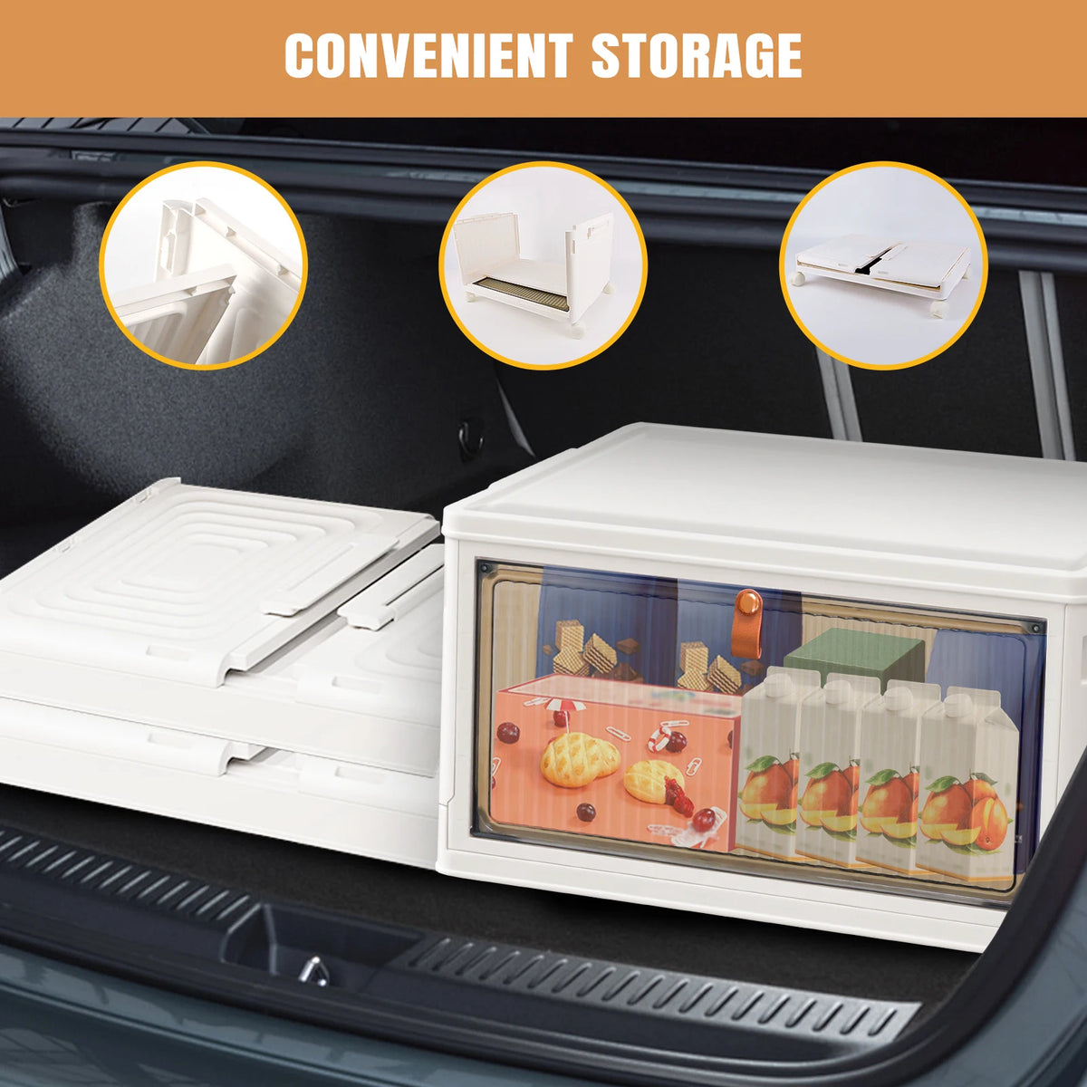 Stackable Storage Boxes with Lids 3 4 or 5 Tier 21L per Box Magnetic Front Door 4 Wheels 2 Locking PP