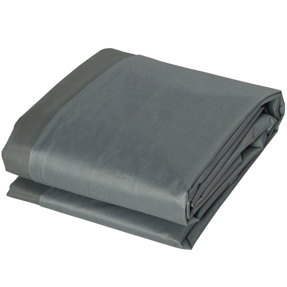 205 x 192 x 61cm Outdoor Garden Furniture Protective Cover, Water & UV Resistant, Grey