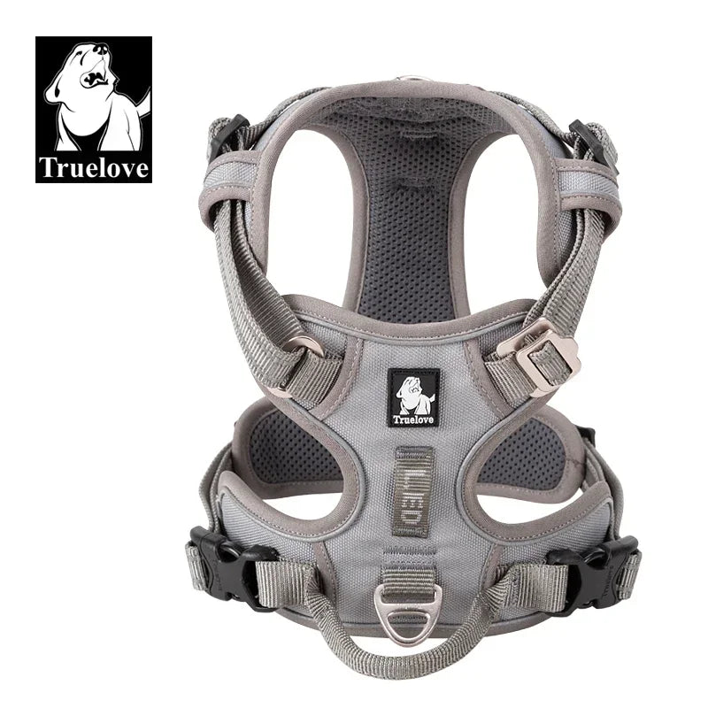 Truelove Reflective Dog Harness Camouflage Adjustable Nylon Pet Harness