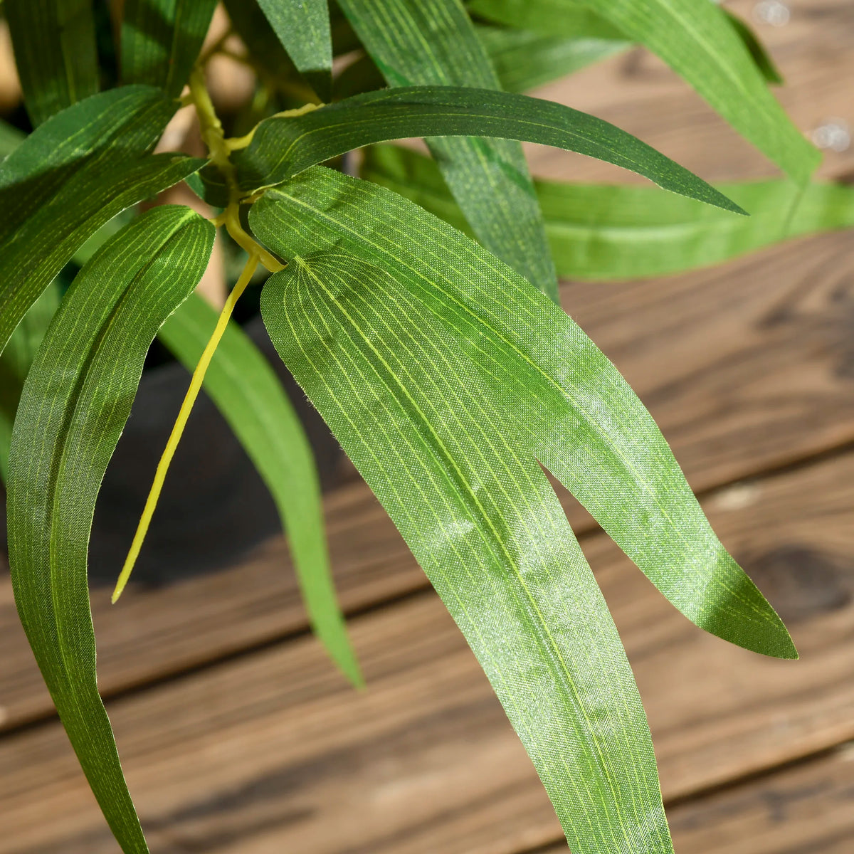 Potted Artificial Bamboo Tree Plant for Desk, Indoor and Outdoor, 60cm