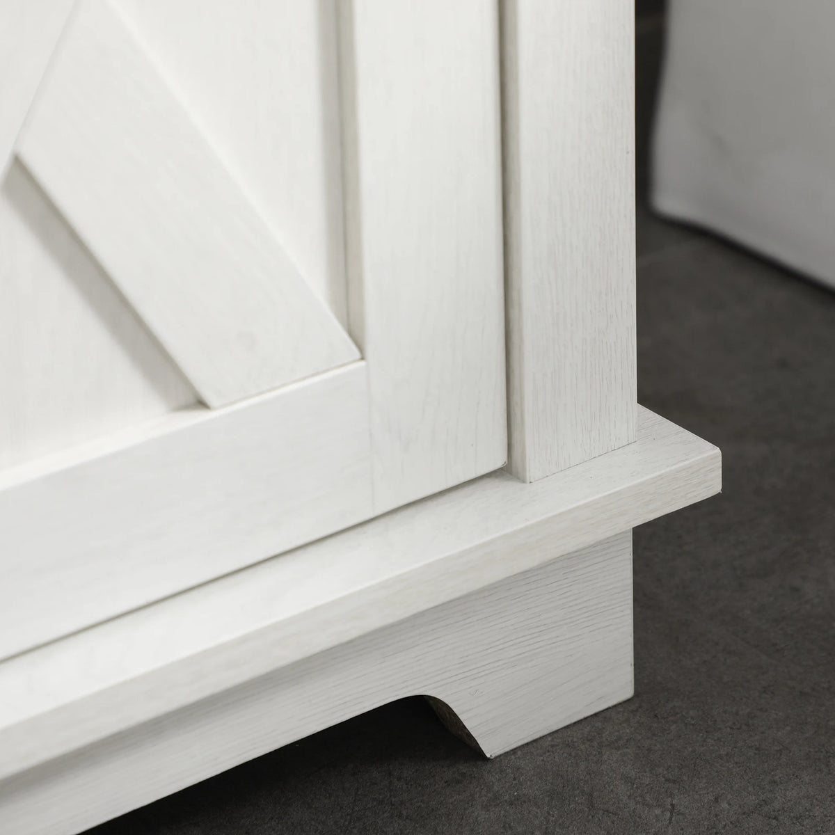 Bathroom Sink Cabinet, Freestanding Under-Sink Cabinet, White