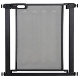 Pressure Fit Safety Gate for Stairs Doorways and Hallways with Auto Close and Single Hand Operation for Pets and Dogs