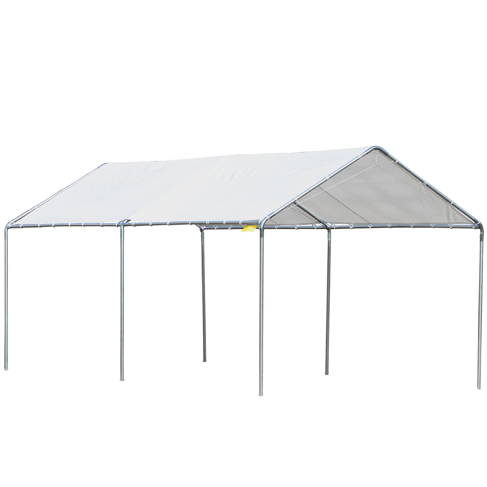 3 x 6m Outdoor Carport Canopy Galvanised Steel Frame UV Resistant Weather Proof Car Shelter Tent