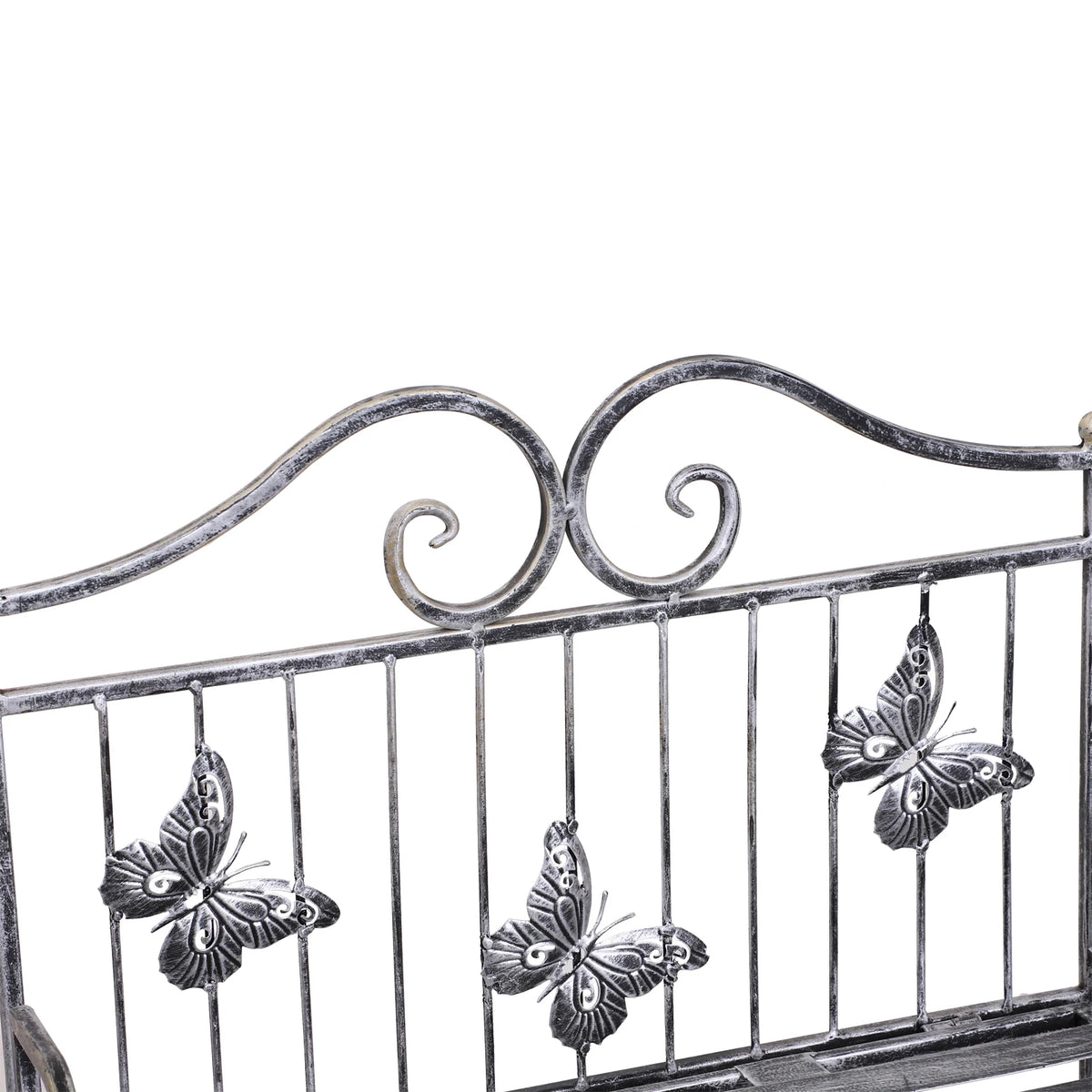 3-Tier Garden Plant Stand Metal Flower Display Rack for Potted Plants Balcony
