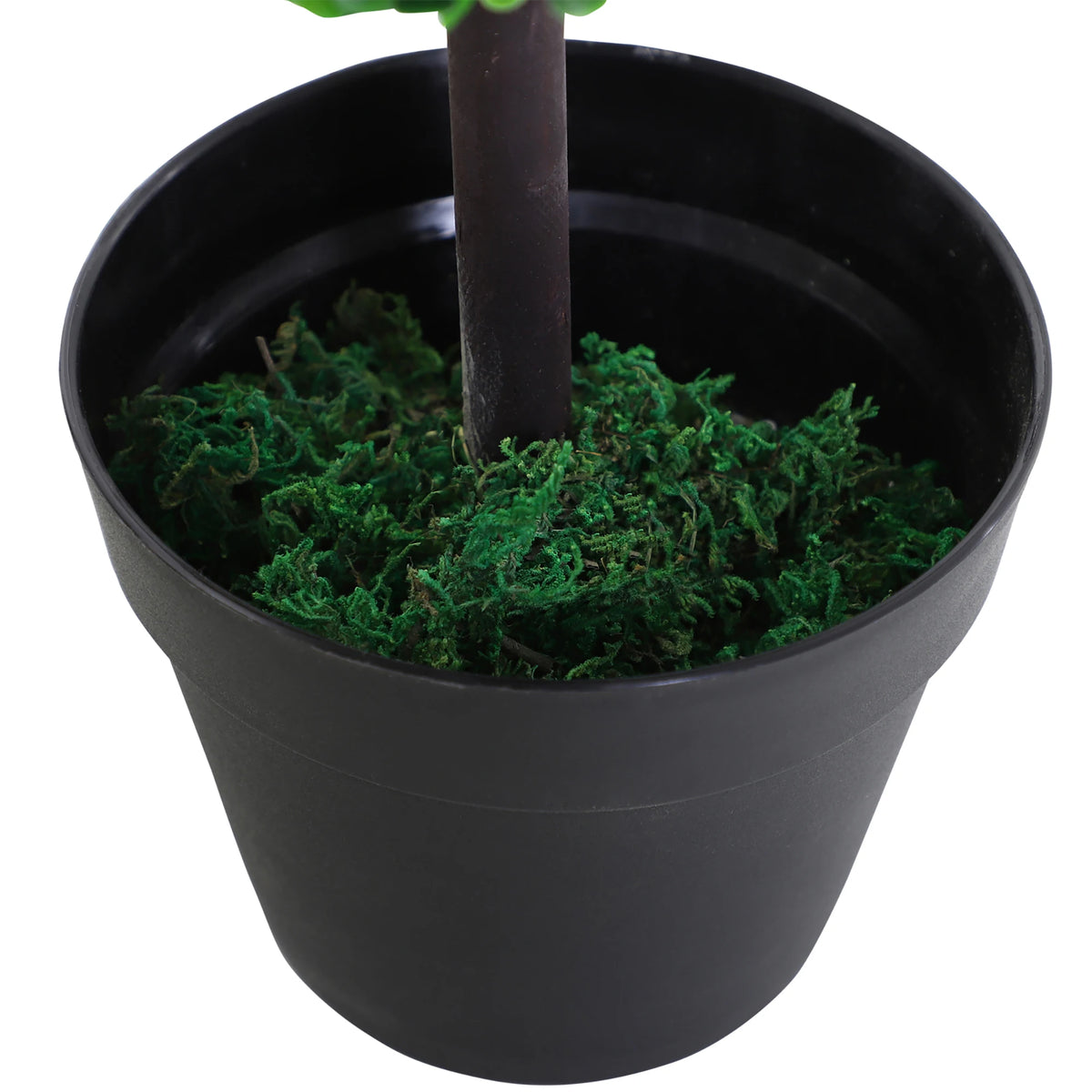2 PCS Artificial Boxwood Three Ball Trees, Decorative Plant Leaves