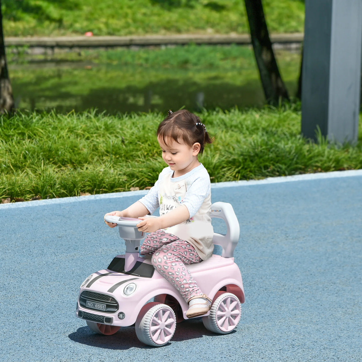Ride On Car, Foot To Floor Sliding Car with Air Horn
