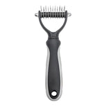 Professional Pet Deshedding Brush | Stainless Steel Fur & Knot Cutter for Dogs & Cats