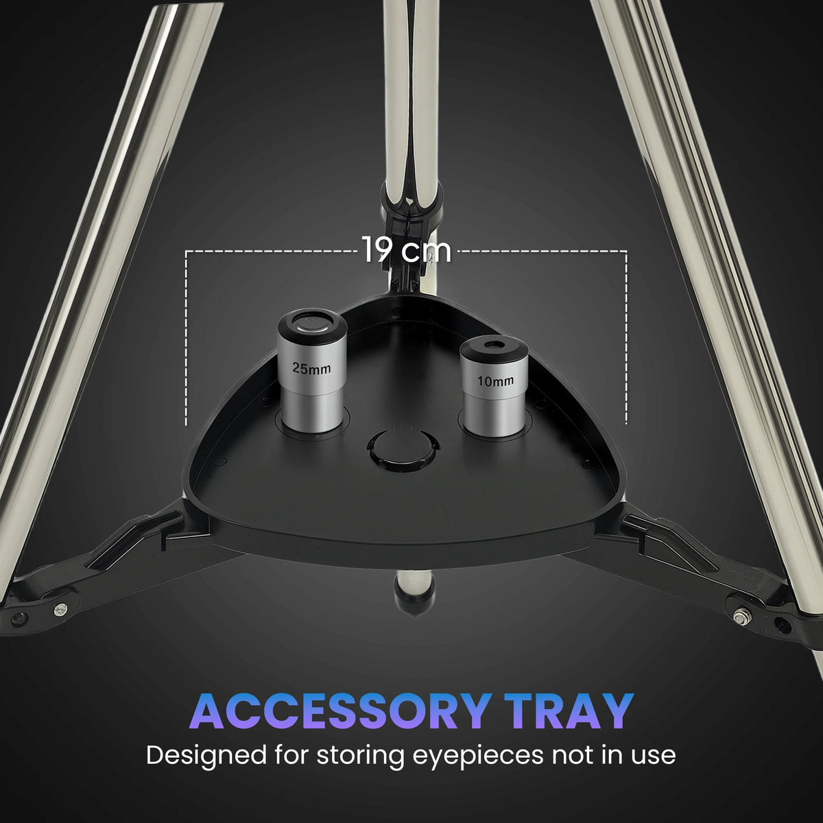 Astronomy Telescope for Adults and Beginners, 80 mm Aperture, 500 mm Portable Refractor Telescope