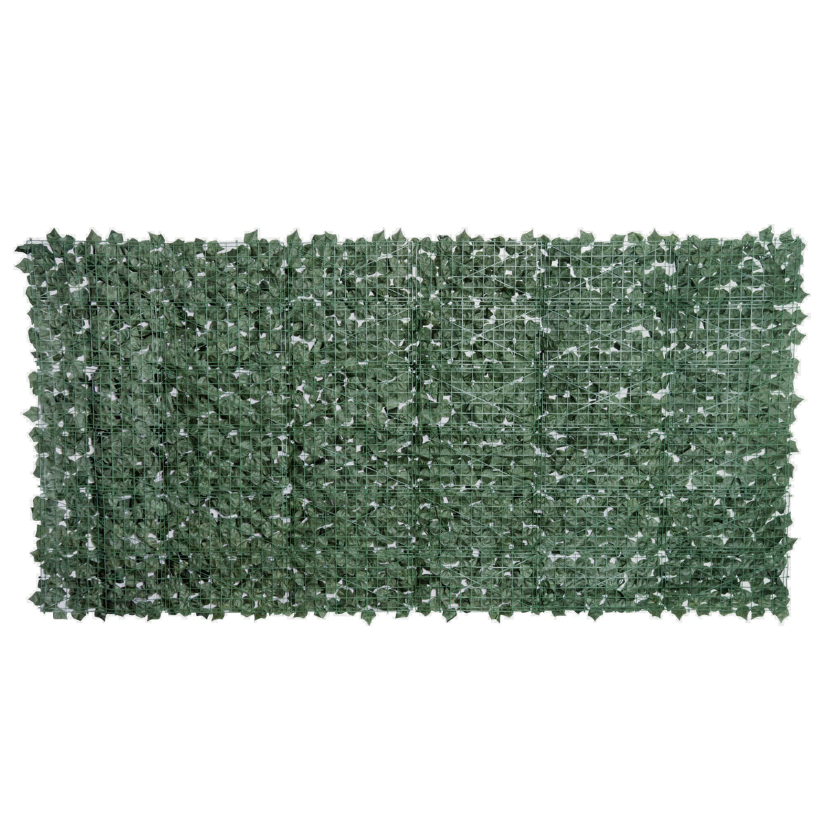 1-Piece Artificial Leaf Hedge Screen Privacy Fence Panel for Garden, Outdoor & Indoor Decor, Dark Green, 3M x 1.5M