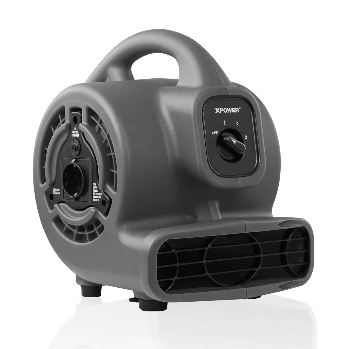 P-80A Centrifugal Air Mover, Stackable Carpet Dryer and Floor Blower Fan