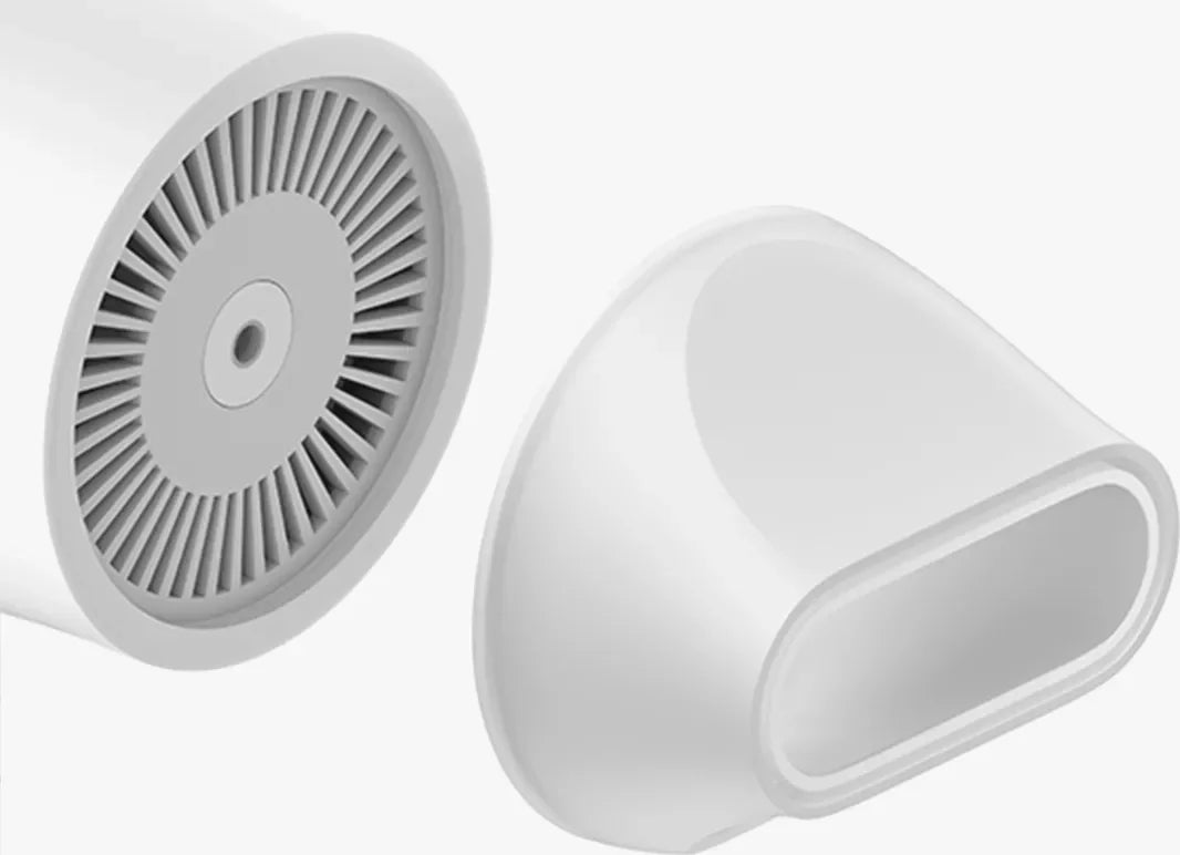 Ionic Hair Dryer H300 with 57°C Smart Temperature Control and Concentrator Nozzle, White