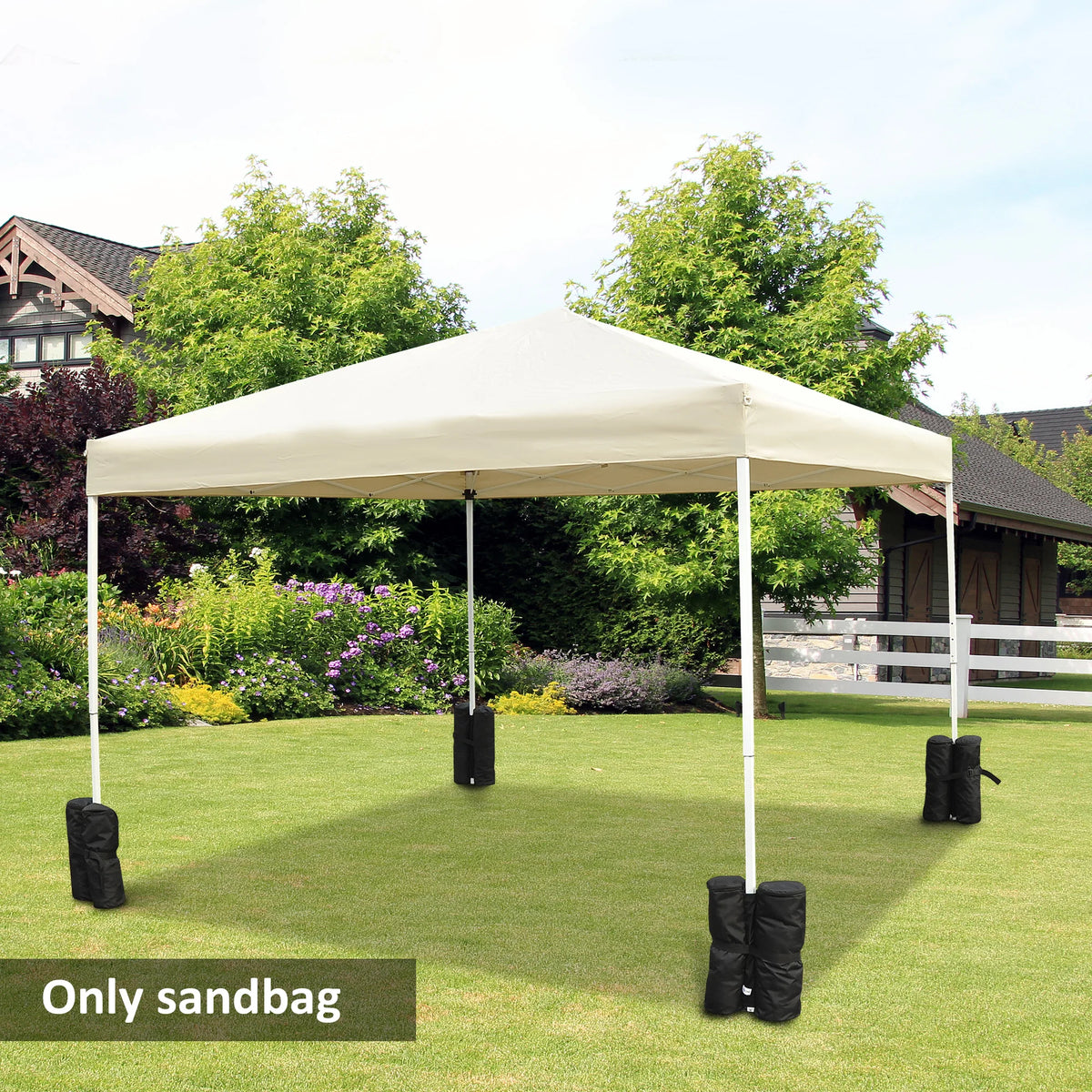 4pcs Gazebo Weight Sand Bags, Leg Weights for Marquee Tent Canopy Base
